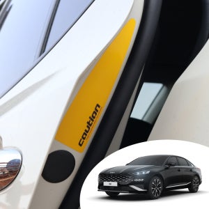 K8 후방주의 V2 도어 트렁크 안전 반사 포인트 개문사고 예방 안전운전 데칼 스티커