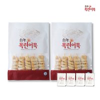 서울식품 프리미엄 목련어묵 사각꼬치 500g X 2ea 물떡꼬치 부산어묵 어묵탕