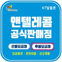 ntelecom 앤텔레콤 알뜰폰 후불요금제 유심 번호개통 발송 당일개통 신속발송