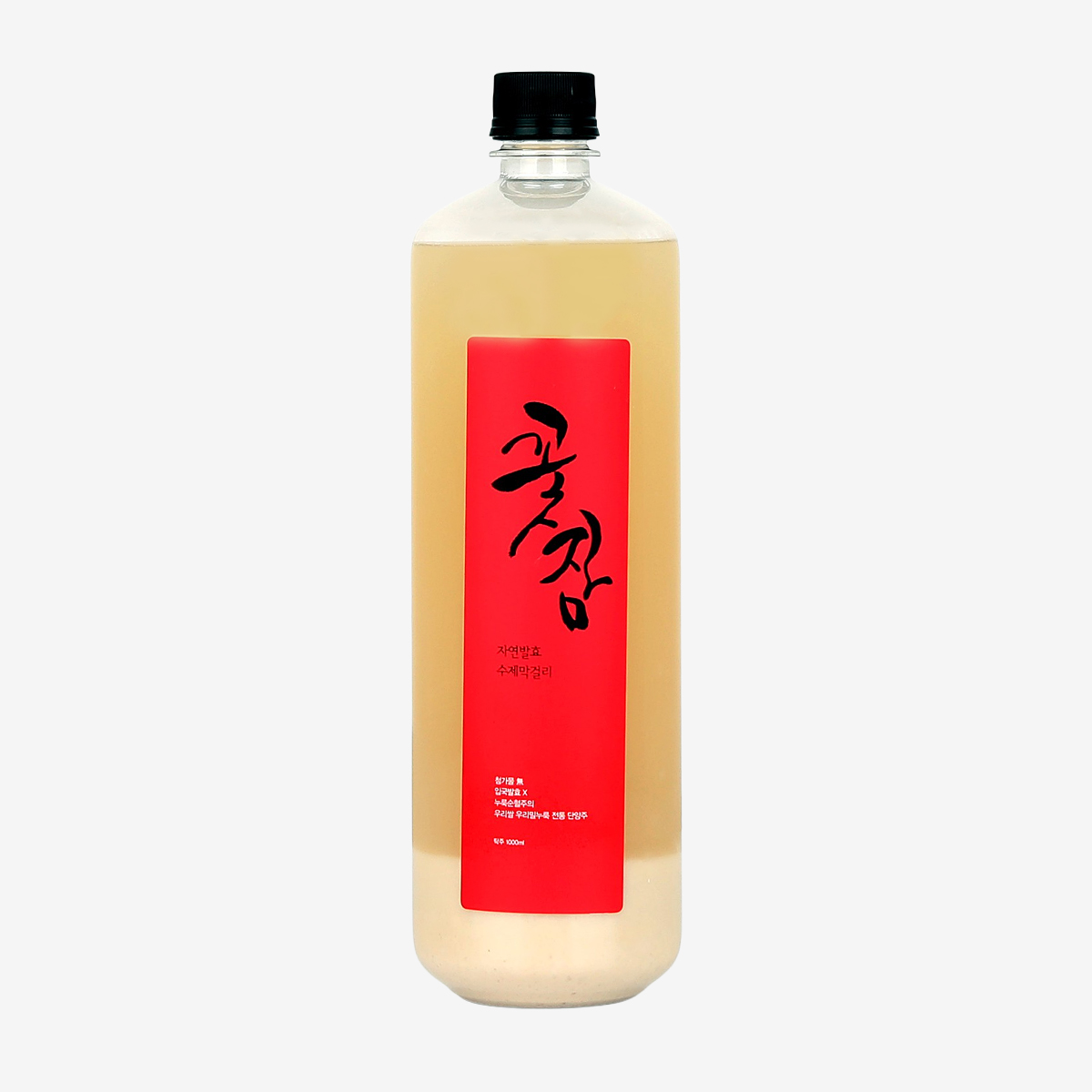 꽃잠 6도 1L 지리산 옛술도가 전통주 프리미엄 막걸리 탁주 고급 맛있는 탄산 생 막걸리