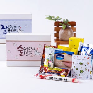 합격기원 선물세트 수능 자격증 백점만점엿 술술풀려세트