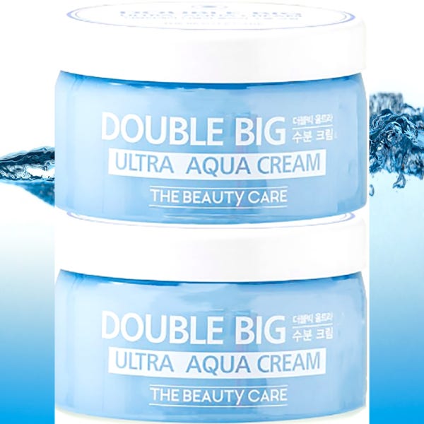 더뷰티케어 더블빅 울트라 수분크림 대용량 보습크림 페이스크림 500ml x 2입