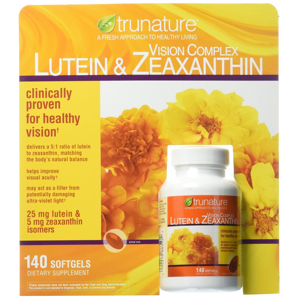 Trunature Lutein Zeaxanthin <b>트루</b>네이처 <b>루테인</b> 제아잔틴 140정