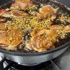 돼지족발찜 한국식 카오카무 족발덮밥 1.4kg