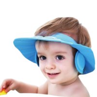 신생아 유아 목욕 아기머리감기기 귀보호 왕관 샤워캡 샴푸캡 2개