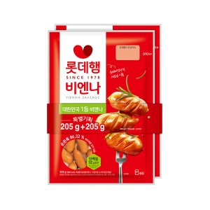 롯데햄 롯데비엔나 205g+205g