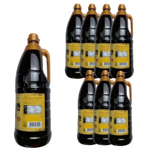 [고향] 참고소한 기름 1.8L x 8병 [ 맛기름 향미유 참기름대용 고향식품 식자재 ]