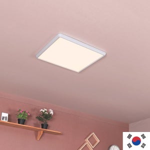 슬랭스 LED 슬림엣지 정사각 방등 50W 국산 led 거실등 LED전등교체