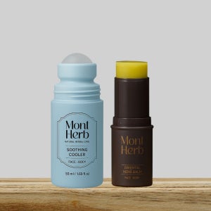 몽뜨허브 진액밤 + 아토수딩쿨러 세트 / 멀티밤 피부진정 긁고싶을때