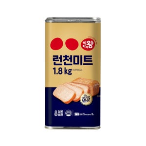 식자재왕 런천미트 햄 1.8kg