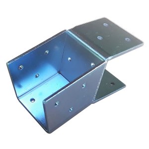 아연도금 조립식 사각파이프 지붕용 각도조절식 상단하향 조인트 2-09(연결구/브라켓/클램프) (100각용)