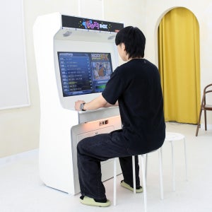 노리박스 신형GX 32+ 스탠드형 화이트 오락실게임기