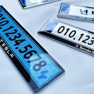 메탈 번호판 디자인 알림판 듀얼 차량연락처 핸드폰번호 테슬라 벤츠 bmw 전화번호 레터링