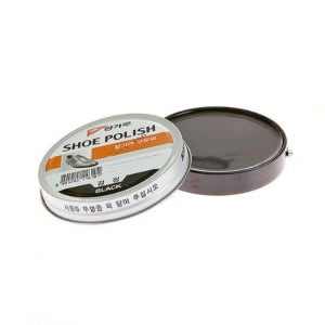 캉가루 구두약 구두관리 광택제 가정용 검정 대용량 80g 고체 흑색(블랙)