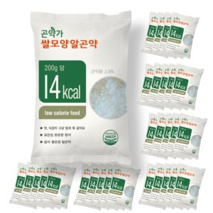 곤약가 곤약쌀 100g당 7kcal 200g, 30개