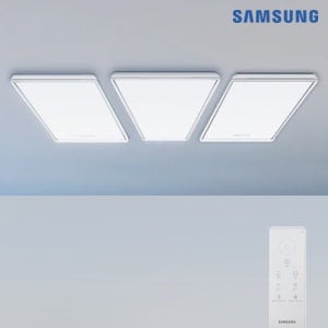삼성전자 생체리듬 IoT 스마트 거실등 3등 LED 120W 리모콘 색변환 밝기조절