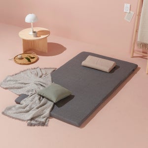 꾸망 허리디스크 에어클라우드 단단한 원룸 수면 바닥 매트리스 토퍼 SS