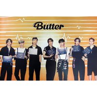 (브로마이드1종+지관통) 방탄소년단 BTS - Butter Cream 버전 포스터