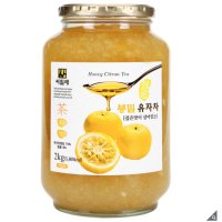 씨밀레 봉밀 유자차 2kg + 레몬차 2kg