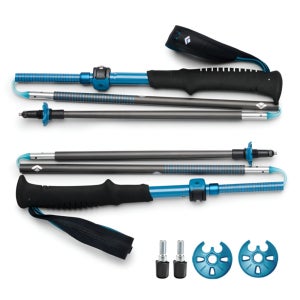 블랙다이아몬드 등산스틱 디스턴스 카본 FLZ Z폴 1세트 접이식 케이스포함 트레킹 폴