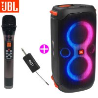 JBL 파티박스110 블루투스스피커 에코 무선마이크 HS-M30 노래방