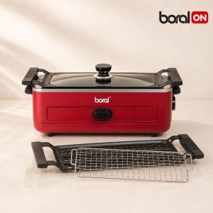 보랄 더 셰프 3in1 BBQ 멀티 그릴 전기그릴 석쇠 불판 바베큐 BR-J1200HG