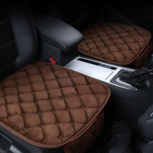 차량용 인조 양모 시트 커버 극세사 자동차 겨울 방석 세트