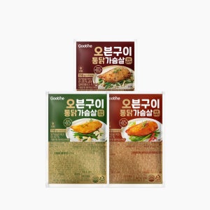 [굽네] 오븐구이 통 닭가슴살 오통닭 3종 30팩