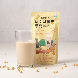 무가당 국산 나물콩 원액 99% 국민바이오 제주나물콩두유 1박스에 20팩 3.6L, 2개