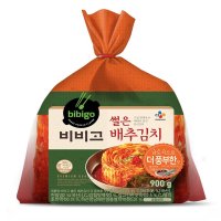 씨제이 비비고 썰은배추김치 더 풍부한 맛 900G