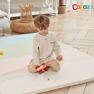 카라즈 뉴시크릿 파스텔 폴더 놀이방매트 거실 복도 층간소음 유아 아기 안전 놀이 매트