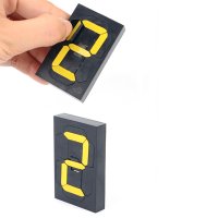 멀티넘버링 번호돌림판 회전식 카운트 숫자판 N2-노랑