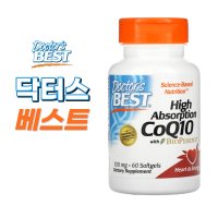 닥터스베스트 코엔자임 Q10 코큐텐 PQQ 유비퀴놀 Coq10 100mg 60