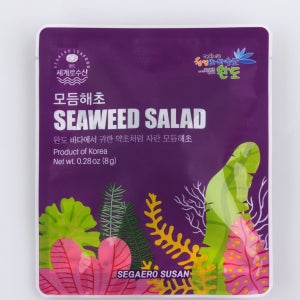 완도 국내산 모듬해초 8g 30봉 해초비빔밥 한달샐러드 소포장간편식 건해초