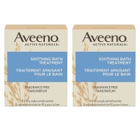 Aveeno 아비노 수딩 바스 트리트먼트 입욕제 8개입 12oz(336g) 2팩