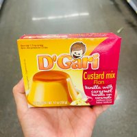 d gari 푸딩 멕시코 전통 푸딩 만들기 바닐라 커스타드 플란& 카라멜 134g