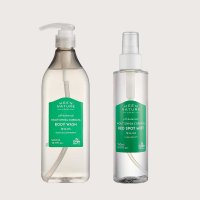 닥터올가 약산성 어성초 등드름 바디워시 500ml X 어성초 등드름 미스트 150ml 2종세트