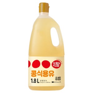 식자재왕 콩식용유 (대두유) 1.8L