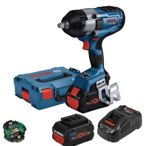 보쉬 GDS18V-1000C 충전 임팩트렌치 8.0Ah 배터리2개 세트 하이토크 임팩렌치