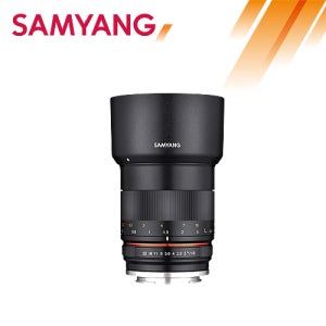 삼양 MF 85mm F1.8 크롭바디용 캐논M 소니 후지 MFT 미러리스 카메라 망원렌즈