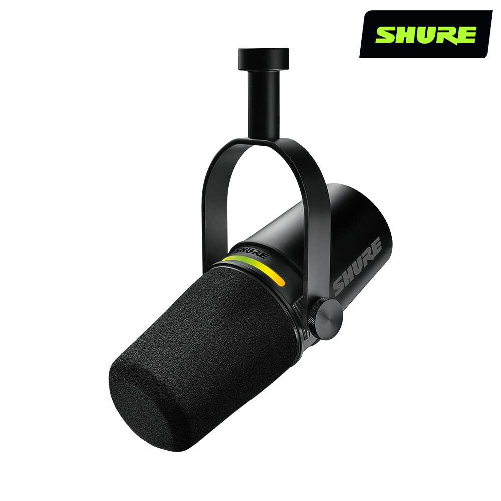 SHURE MV7+ 슈어 USB 다이나믹 마이크 (암 스탠드 + 팝필터 + 케이블) 패키지 할인