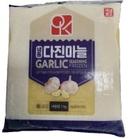 HACCP 인증 국내가공 중국산 다진 마늘 1kg x 5봉