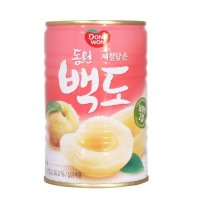 동원 백도 400g 24캔 한상자