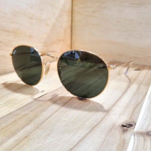 레이밴 RB3447 001 53사이즈 원형 메탈 선글라스