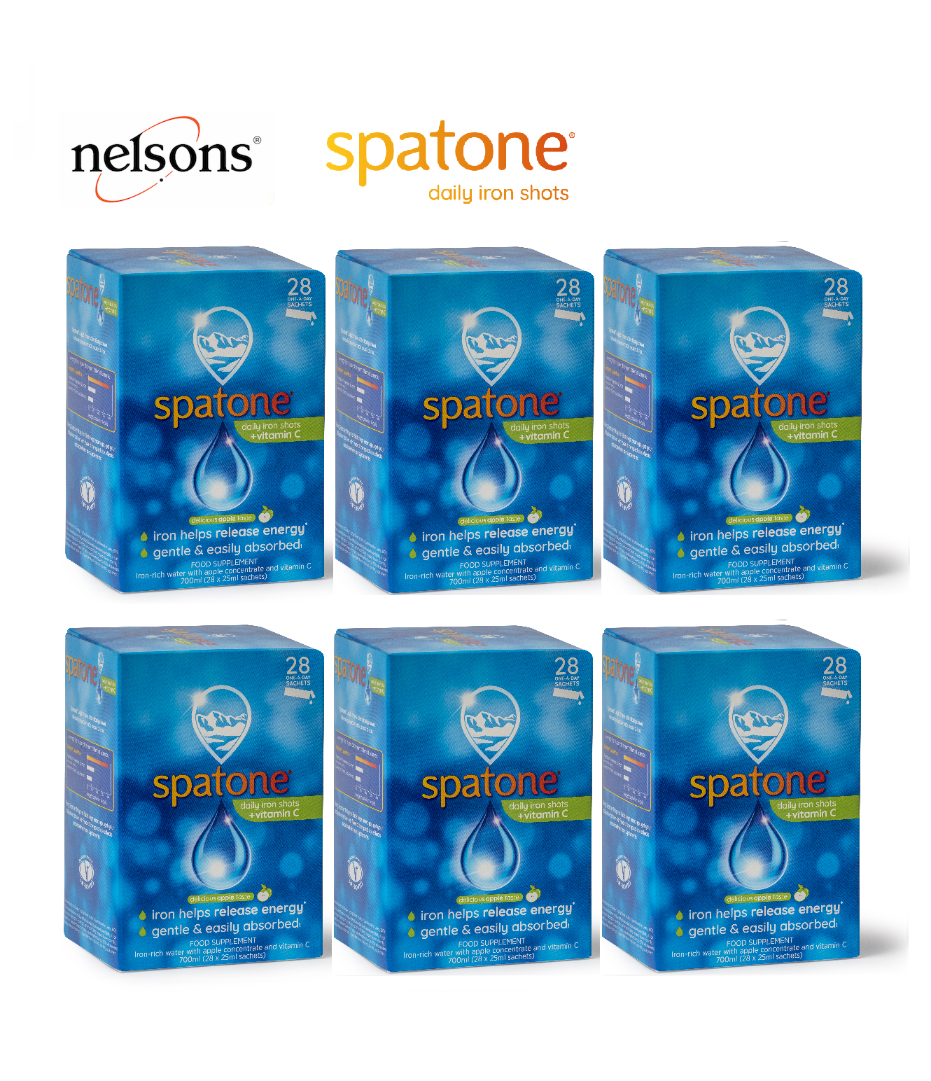 [정기배송] 영국 <b>스파톤</b> 애플 28일팩 6개월분 (일괄배송/ 매월 지정일 정기배송 중 선택)