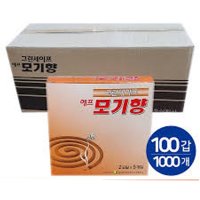 일명 그린세이프 에프 모기향 100통 (1000개) 1BOX