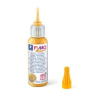 스테들러 피모리퀴드 폴리머클레이 FIMO 50ml 투명 블랙 골드 실버