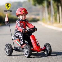 FERRARI 페라리 정식 라이센스 어린이 네발자전거 고-카트 8931 선물용 아동자전거