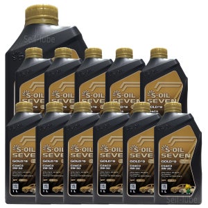 에스오일 세븐 골드 9 C2&C3 5W30 1L x 12개 1박스 가솔린 디젤 겸용 100% 합성 엔진오일