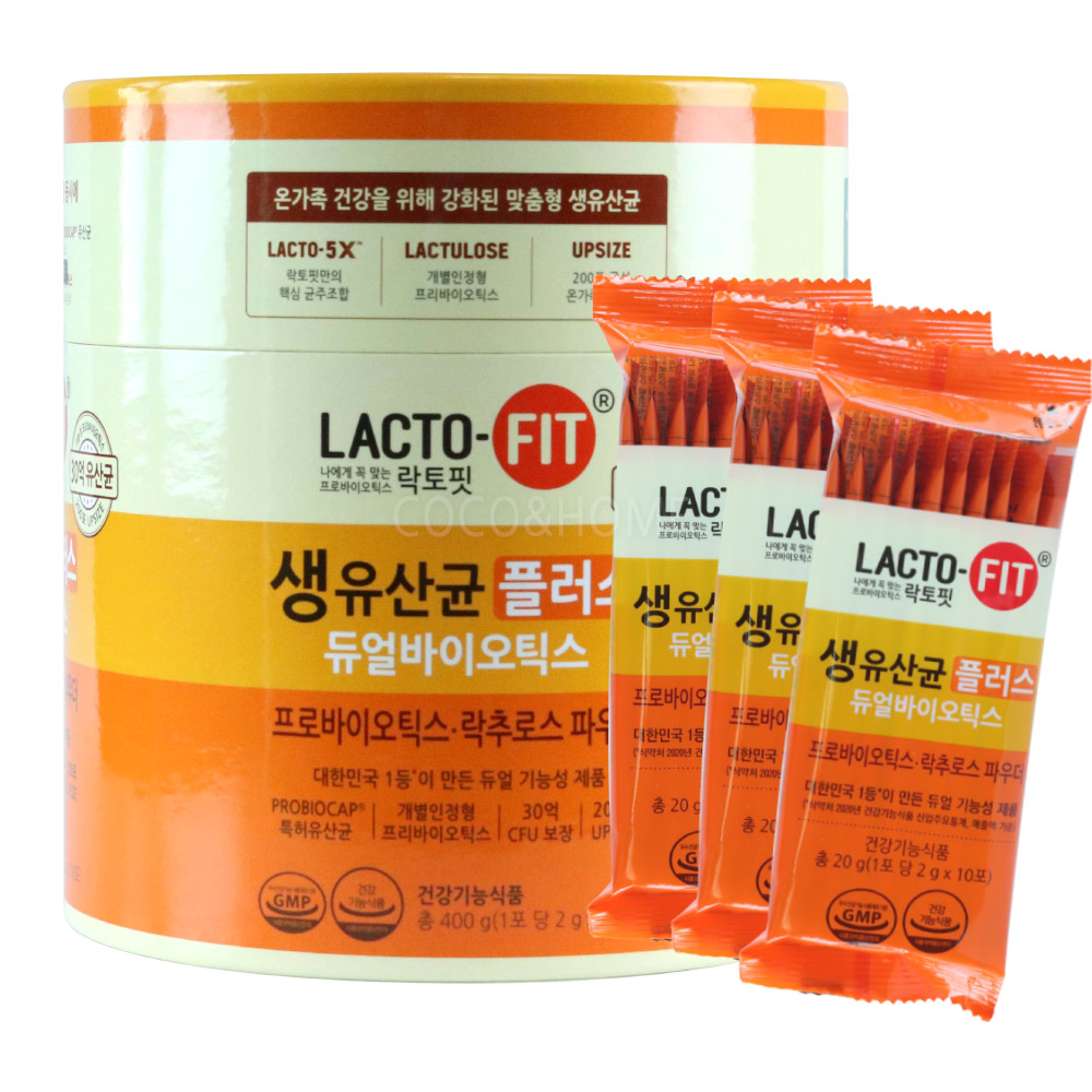무료배송 종근당 <b>락토핏 생유산균 플러스 듀얼바이오틱스</b> 200포 코스트코